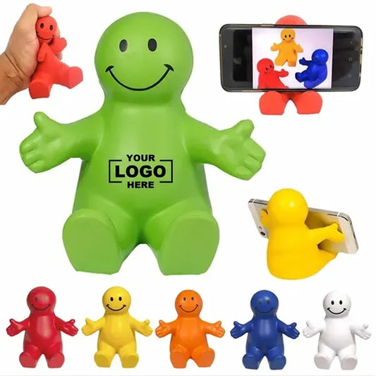 Eco-Friendly PU Cloud Phone Stand and Stress Relief Squishy