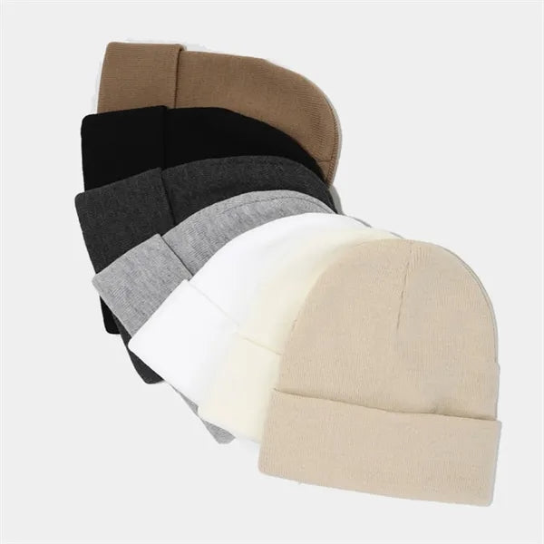 Cozy Winter Knit Beanie - Thick Warm Slouchy Hat
