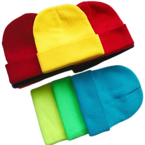 Cozy Winter Knit Beanie - Thick Warm Slouchy Hat