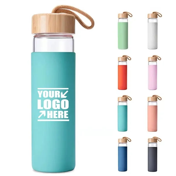 20 Oz Borosilicate Glass Water Bottle
