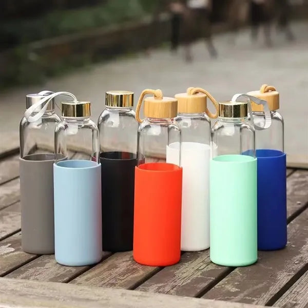 20 Oz Borosilicate Glass Water Bottle