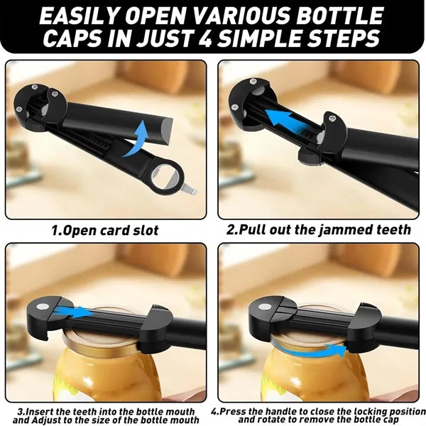 3-IN-1 Retractable Can Bottle Opener