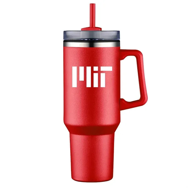 Aqueduct-IV 40 Oz Tumbler Mugs with Straw