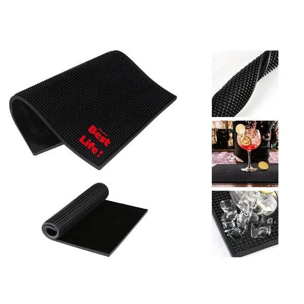 Square Rubber Bar Mat