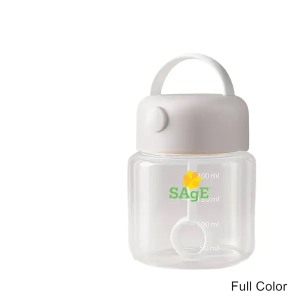 10 oz Portable Electric Mixer Bottle Automatic Glass Shaker