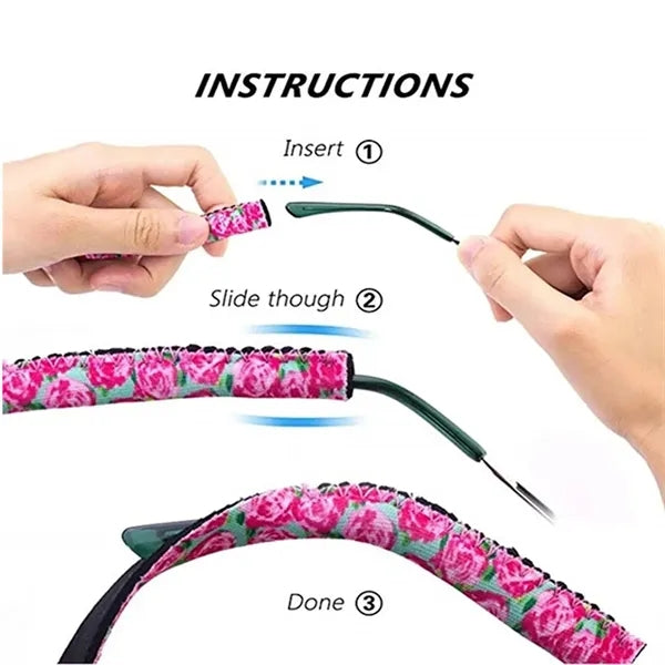 1" Neoprene Eyeglass Retainer Strap