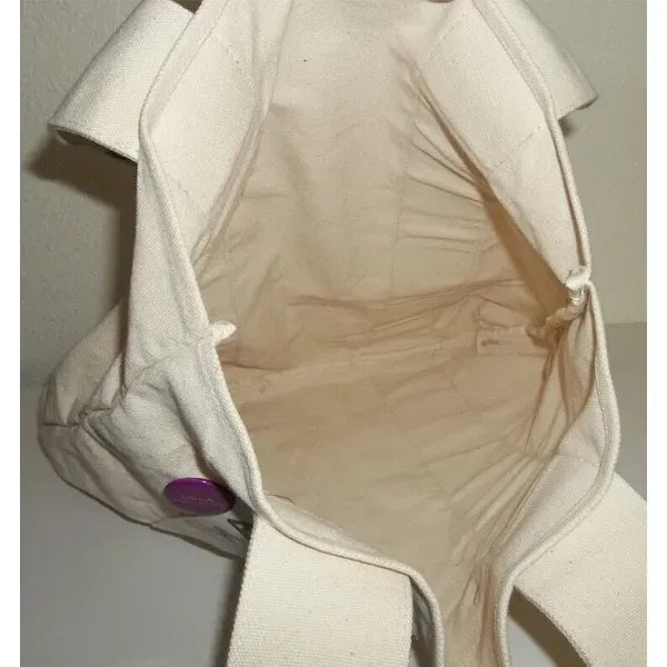 Cotton Canvas Tote Bag