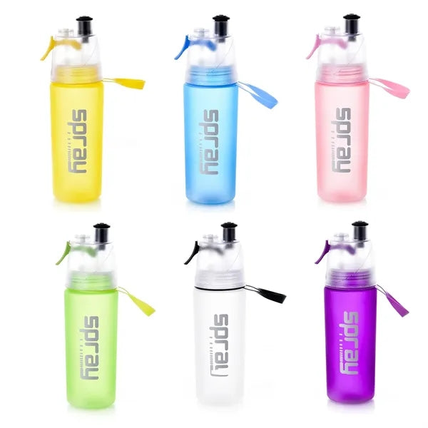 Drinking and Misting Water Bottle