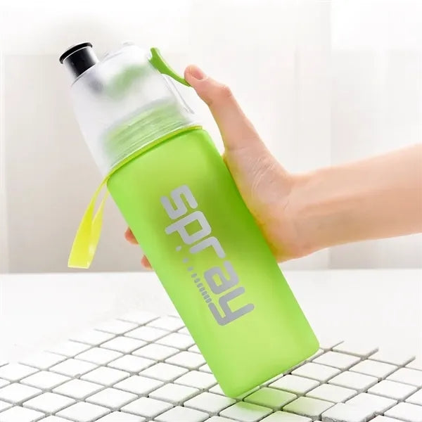 Drinking and Misting Water Bottle