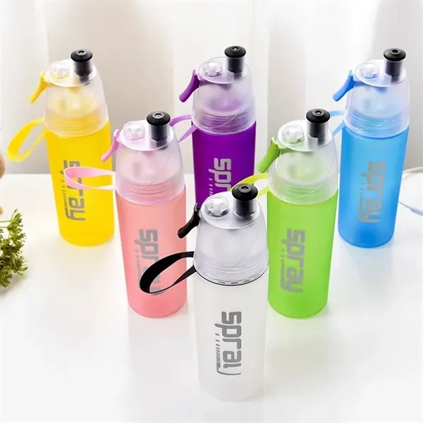 Drinking and Misting Water Bottle
