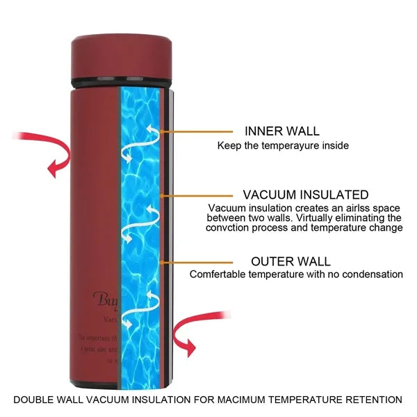 16 oz Vacuum Water Bottle