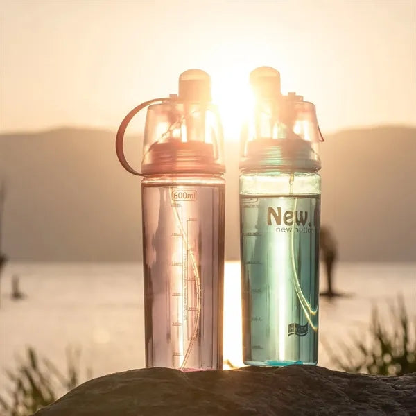 Spray Water Bottle With Anti-Lost Handle