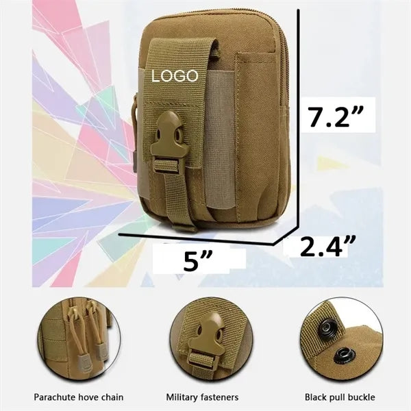 Tactical Style Cell Phone Pouch Bag