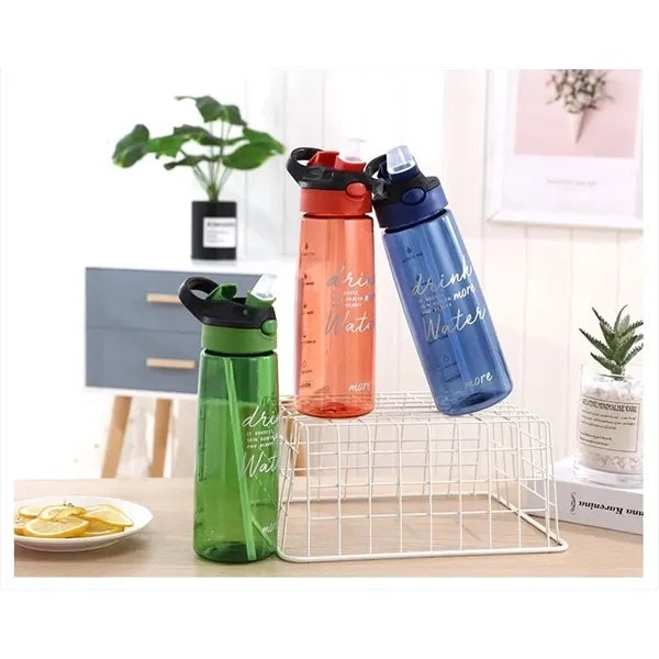27 oz Sports Water Bottle with Straw