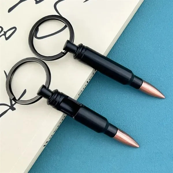 308 Caliber Bullet Shape Key Ring Bottle Opener