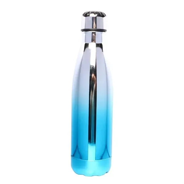 Stainless Steel Colorful Gradient Cola Shape Water Bottle