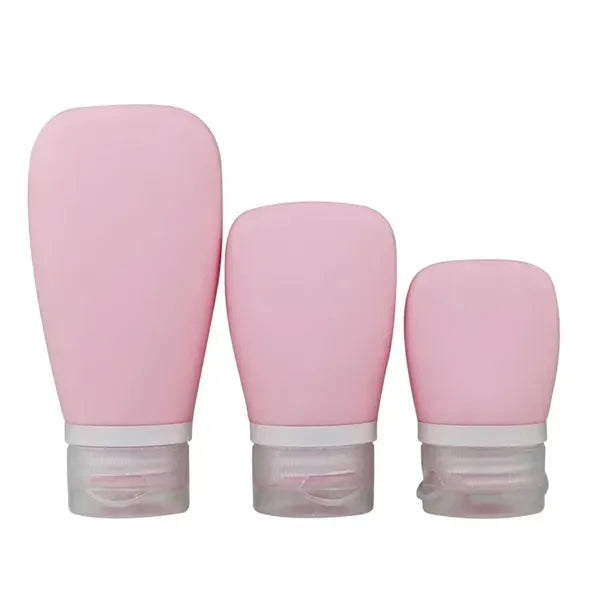 Silicone Leak Proof Travel Bottles Set