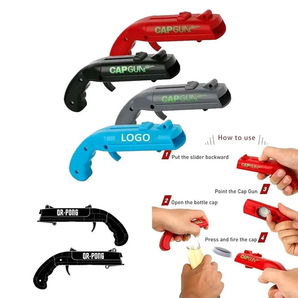 Cap Gun Shooting Bottle Opener