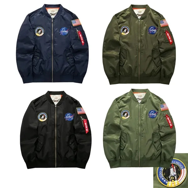 Lightweight Water-Resistant Flight Jacket