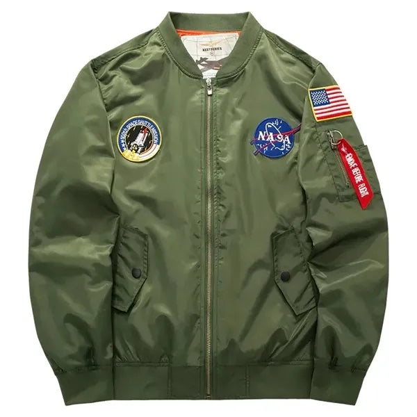 Lightweight Water-Resistant Flight Jacket