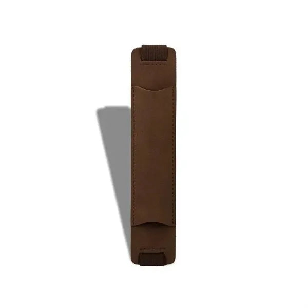 Elastic Leather Pen Holder with Adjustable Band