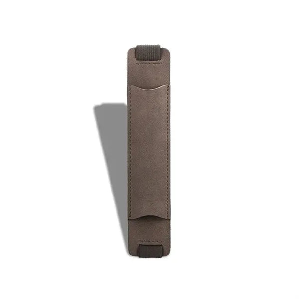 Elastic Leather Pen Holder with Adjustable Band