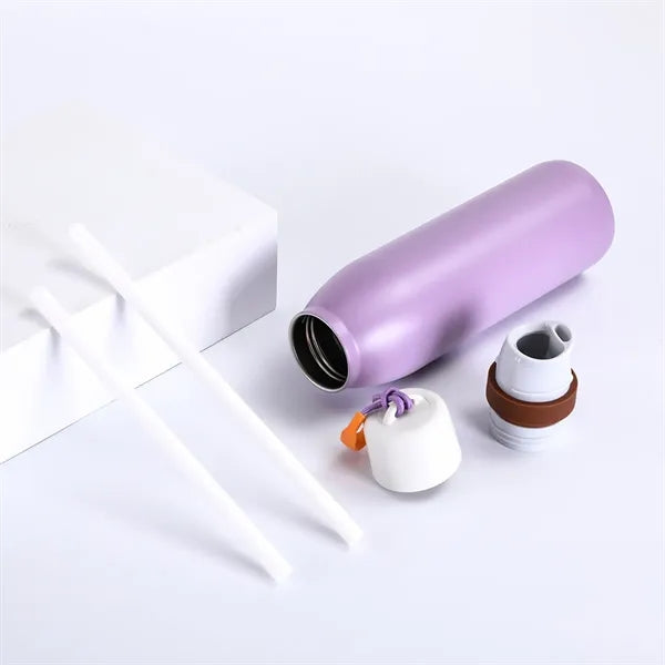 Travel Flask Stainless Steel Sports Water Bottle