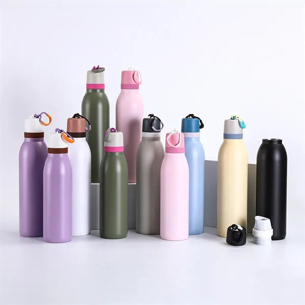 Travel Flask Stainless Steel Sports Water Bottle