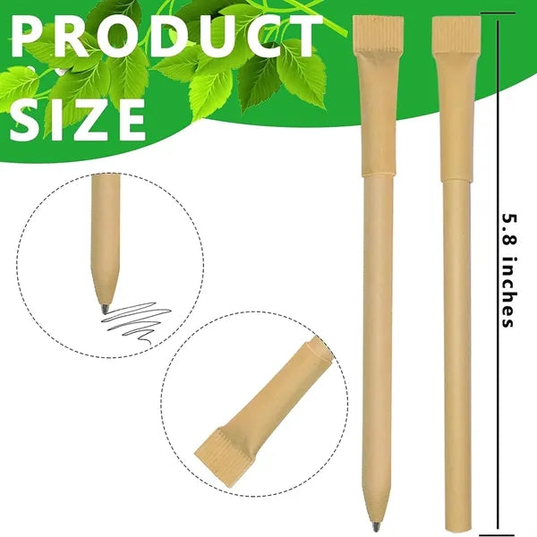 Eco-Friendly Kraft Paper Ballpoint Pen