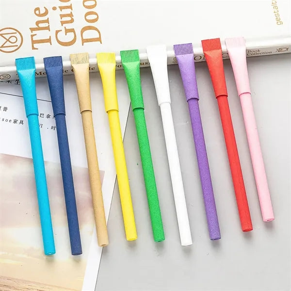 Eco-Friendly Kraft Paper Ballpoint Pen