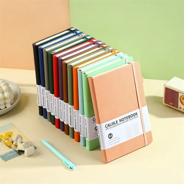 A5 Hardcover Lined Journal Notebook 192 pages