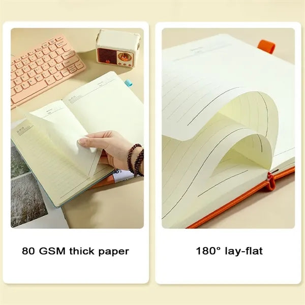A5 Hardcover Lined Journal Notebook 192 pages