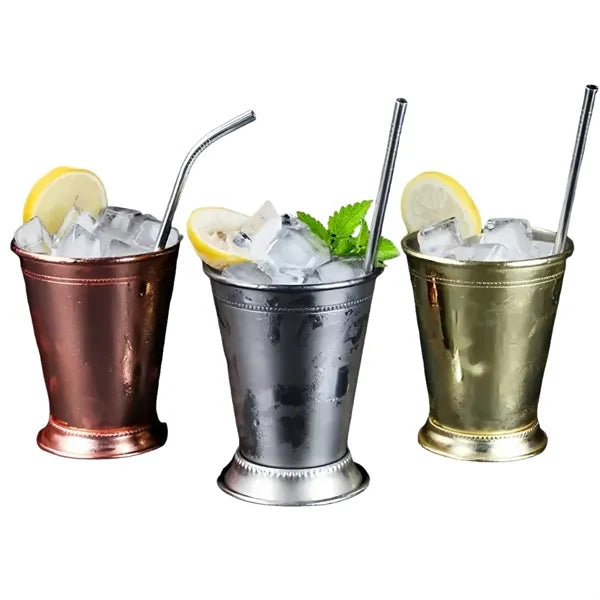 Stainless steel cocktail glass