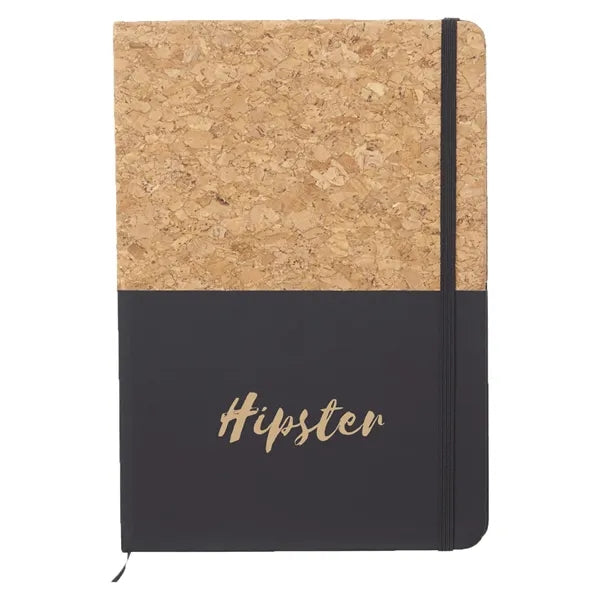 Greensburg Hard Cover Cork-Bound Notebook