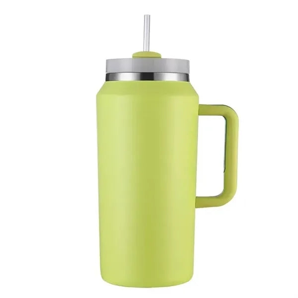64 oz Large Capacity Tumbler with Handle and Straw Lid