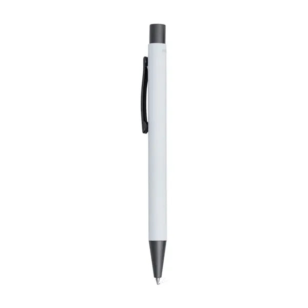 Classic Satin Soft Touch Gel Click Recycled Aluminum Pen