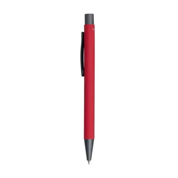 Classic Satin Soft Touch Gel Click Recycled Aluminum Pen