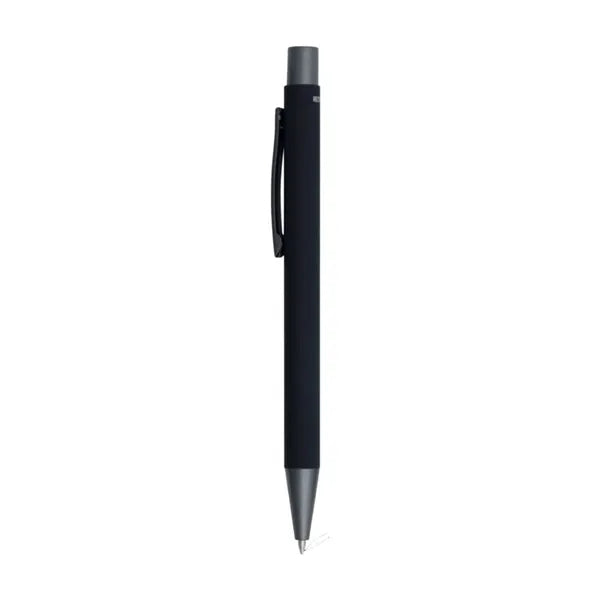 Classic Satin Soft Touch Gel Click Recycled Aluminum Pen