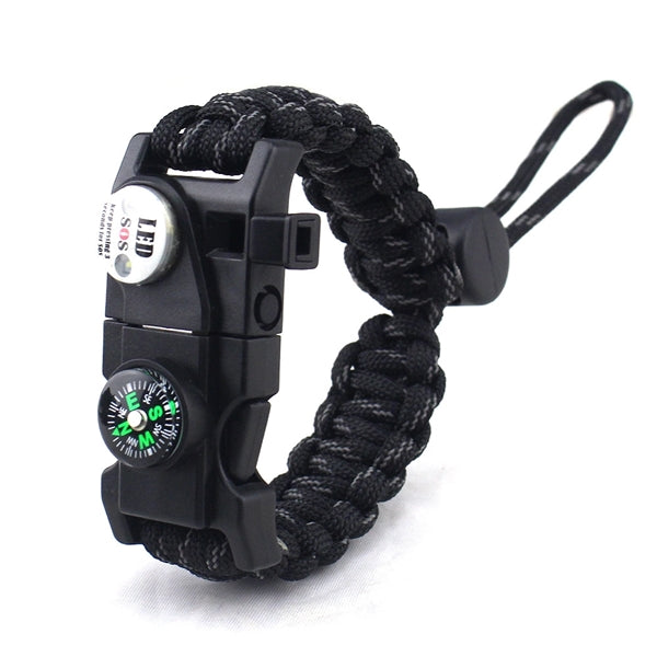 20 in 1 Outdoor Survival Paracord Bracelet