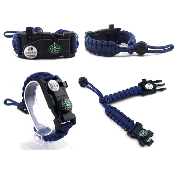20 in 1 Outdoor Survival Paracord Bracelet