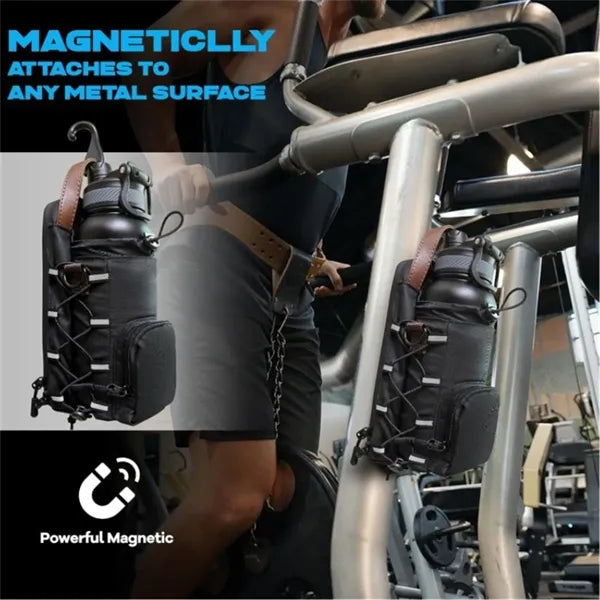Magnetic Water Bottle Holder Bag