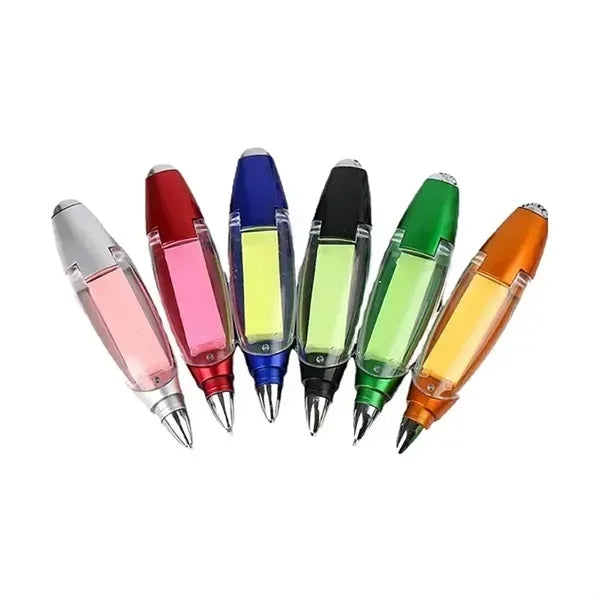 Portable Multifunctional Colorful Sticky Notes Pen