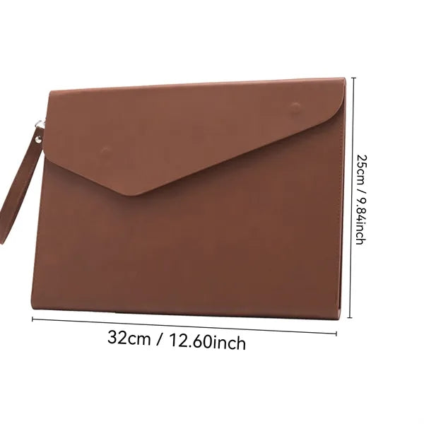 PU Leather A4 File Folder