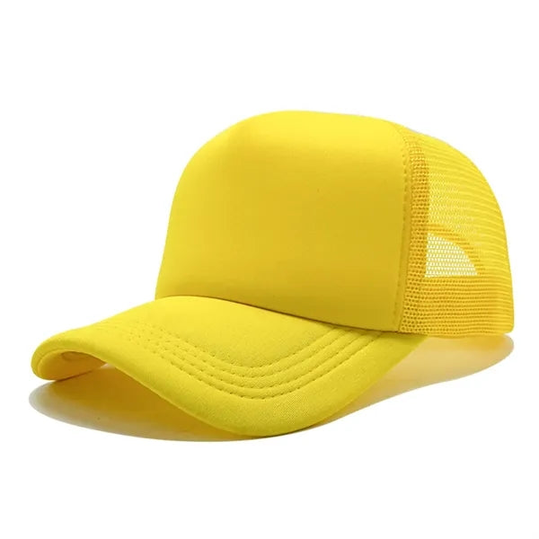 Foam Trucker Mesh Cap with Custom Heat Transfer Logo