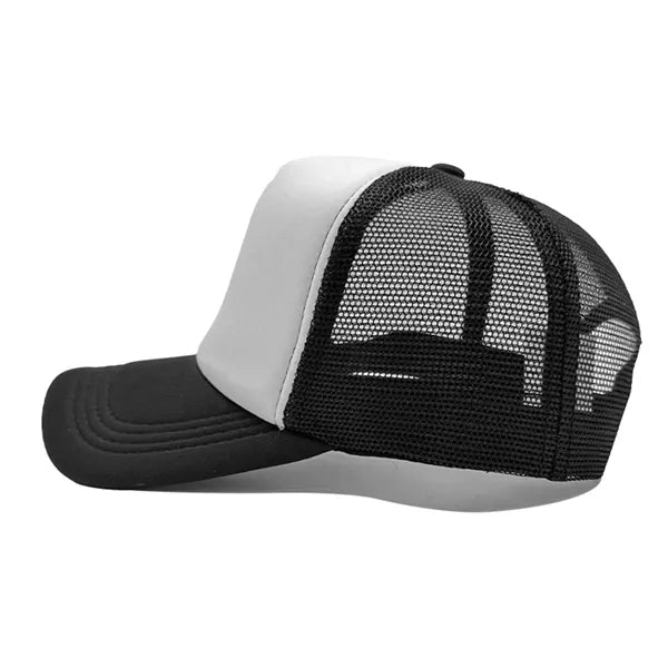 Foam Trucker Mesh Cap with Custom Heat Transfer Logo