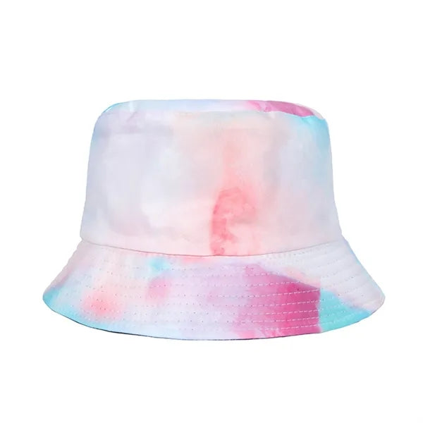 Sublimation Tie Dye Reversible Polyester Bucket Hat