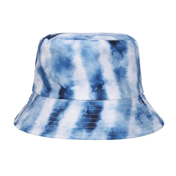 Sublimation Tie Dye Reversible Polyester Bucket Hat