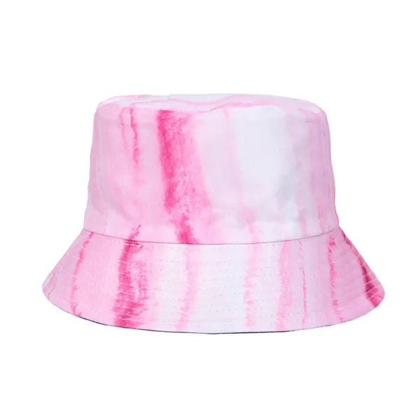 Sublimation Tie Dye Reversible Polyester Bucket Hat