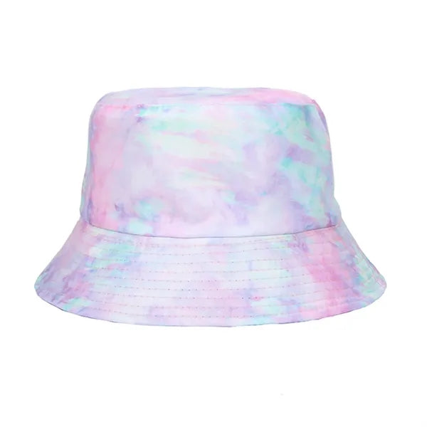Sublimation Tie Dye Reversible Polyester Bucket Hat