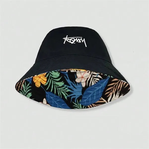 Reversible Full Color Embroidered Bucket Hat